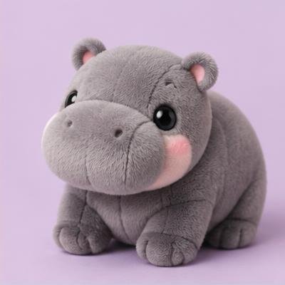 Moo Deng Plush Doll